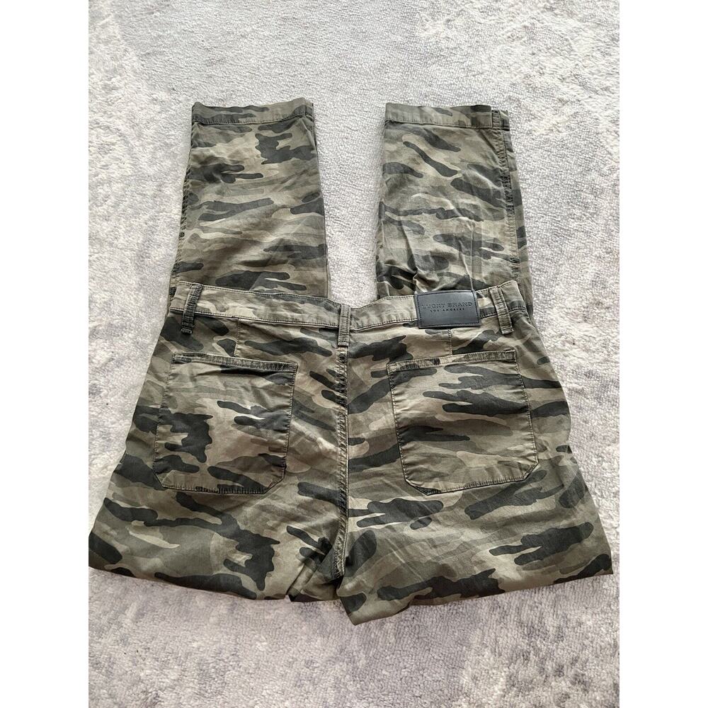 Lucky Brand Pants Womens 12/31 Green Camo Tapered Fit Outdoor Boho Grunge Y2k - Picture 8 of 10